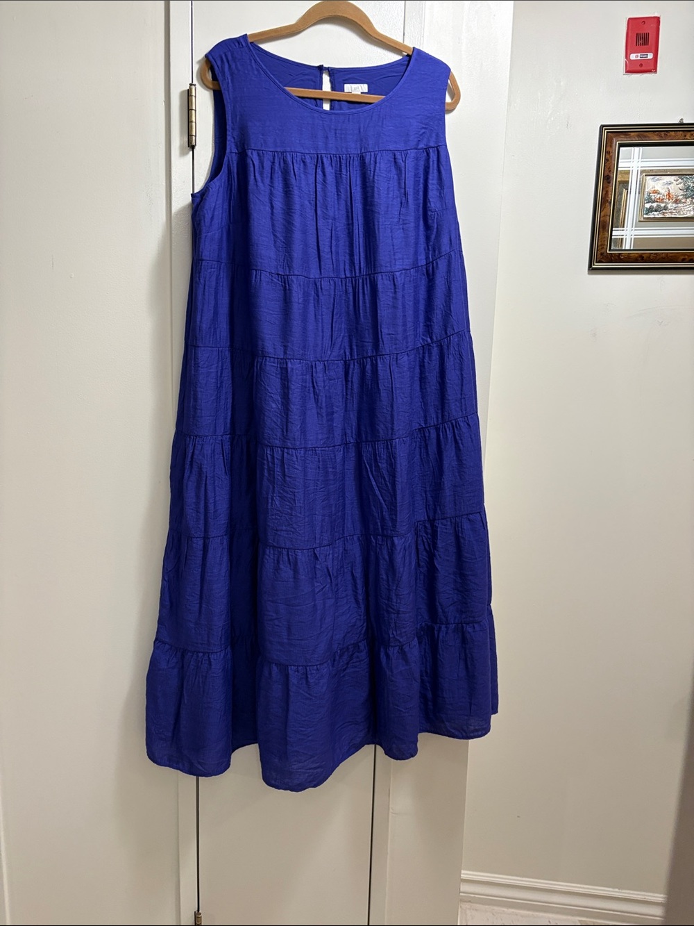 J.Jill Sleeveless Tiered dress